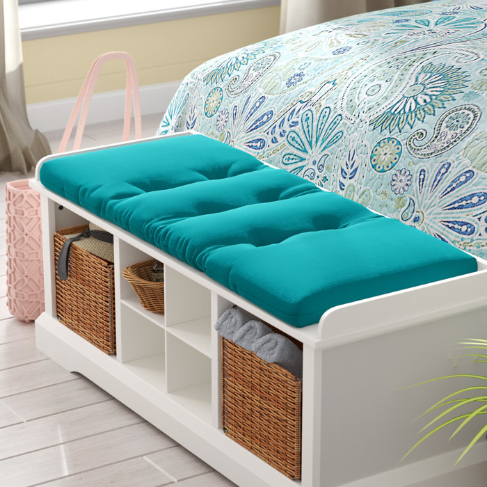 Beachcrest Home Indoor/Outdoor Rectangle Bench Cushion & Reviews